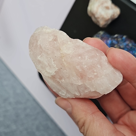Raw Crystals Bundle peacock ore rose quartz - Picture 10 of 11
